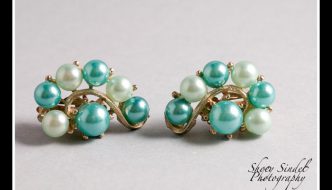 Aqua Pearl Leaves