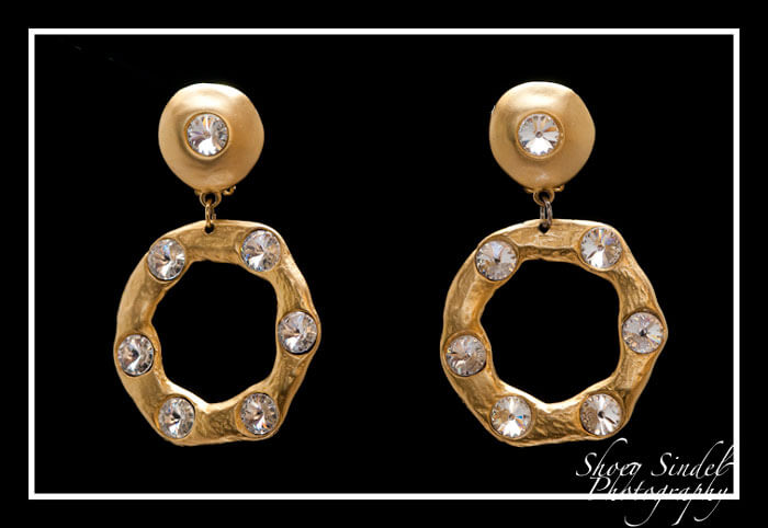 Norma Jean Rhinestone Hoops